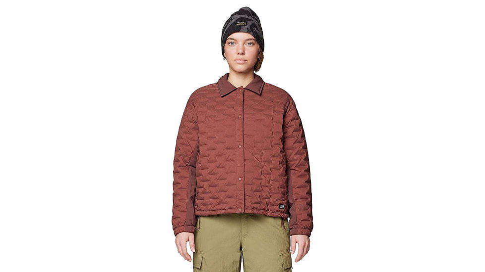 Mountain Hardwear Stretchdown Light Snap Jacket - Womens