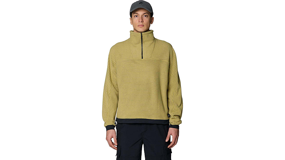 Mountain Hardwear Summit Grid Big Grid Half Zip Top - Mens