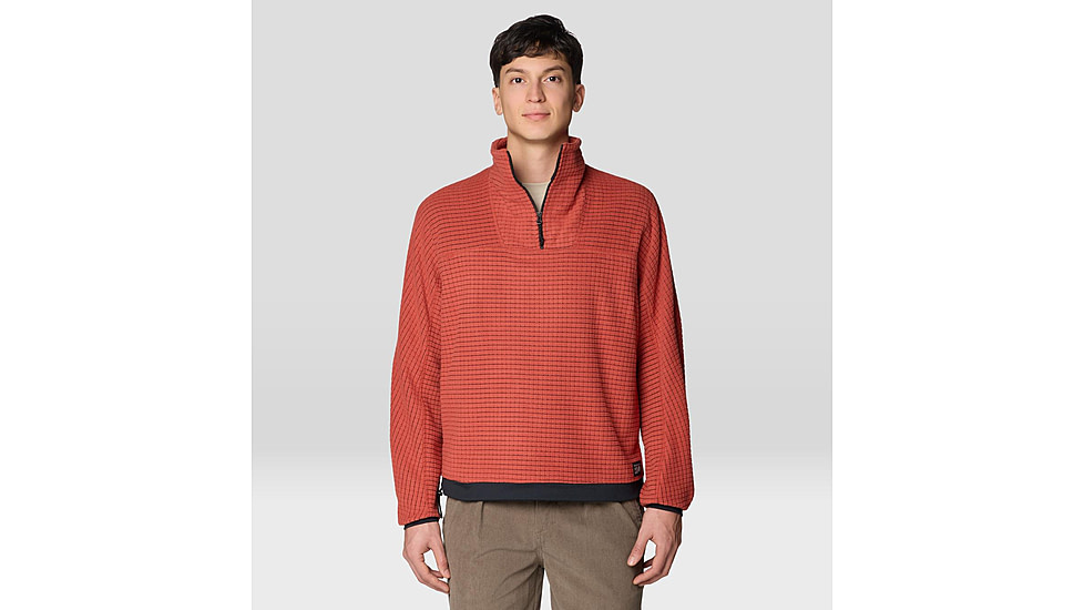 Mountain Hardwear Summit Grid Big Grid Half Zip Top - Mens
