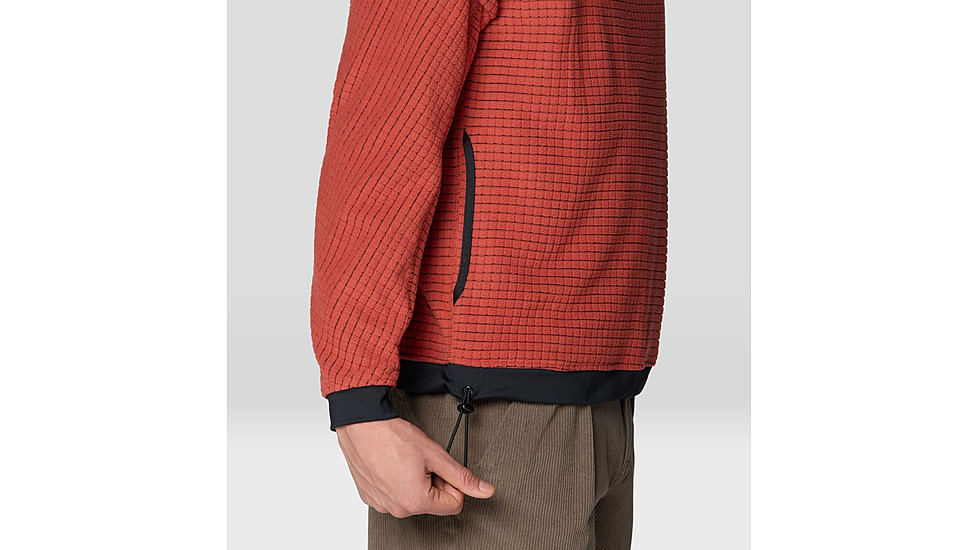 Mountain Hardwear Summit Grid Big Grid Half Zip Top - Mens