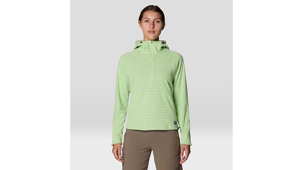 Mountain Hardwear Summit Grid Half Zip Hoody - Womens