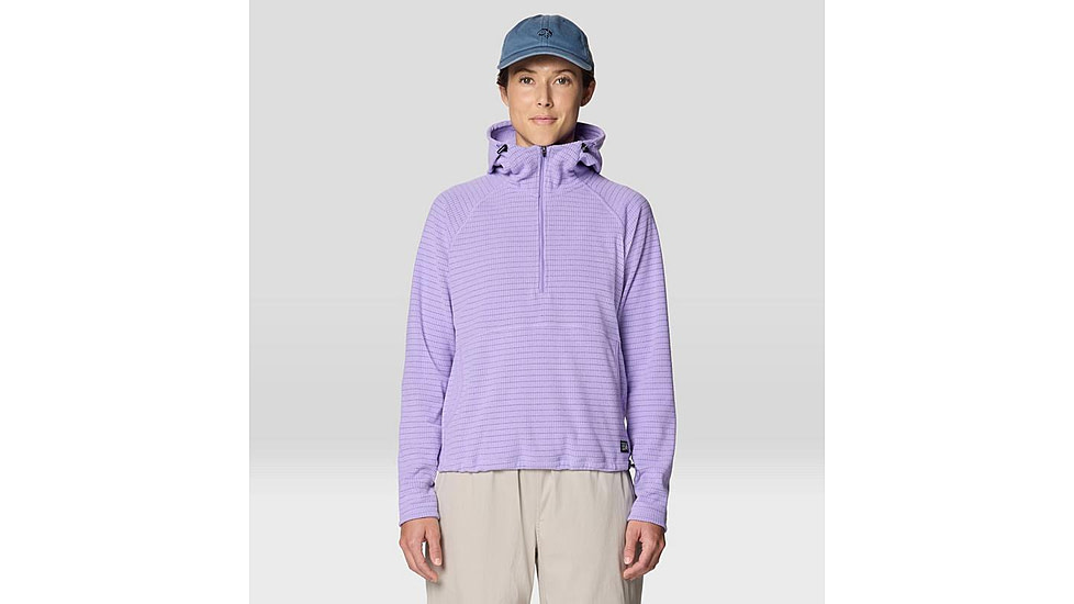 Mountain Hardwear Summit Grid Half Zip Hoody - Womens