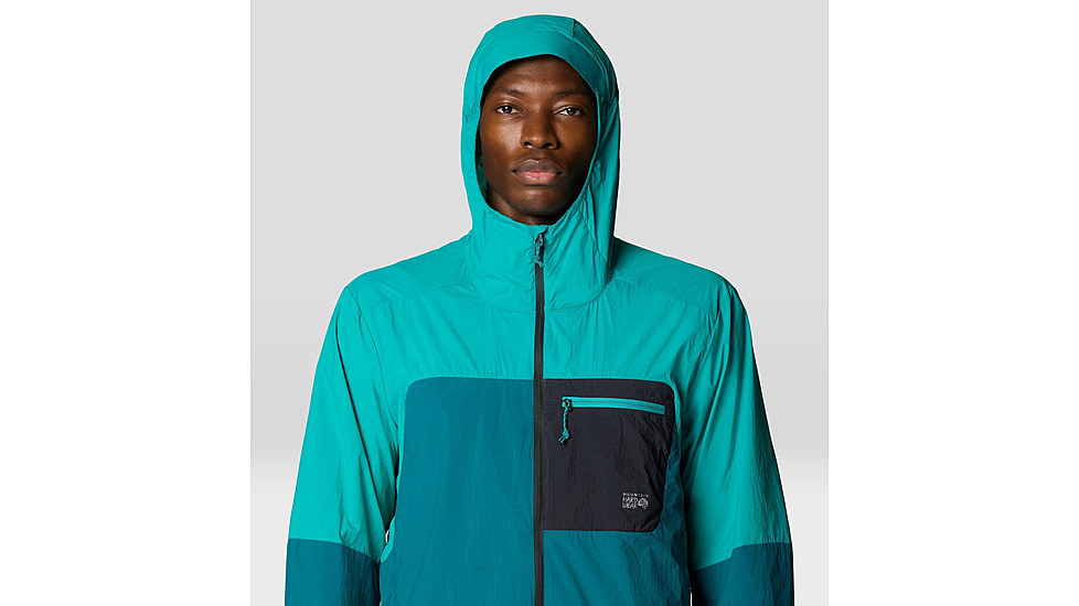 Mountain Hardwear Wind Veil Hooded Jacket - Mens