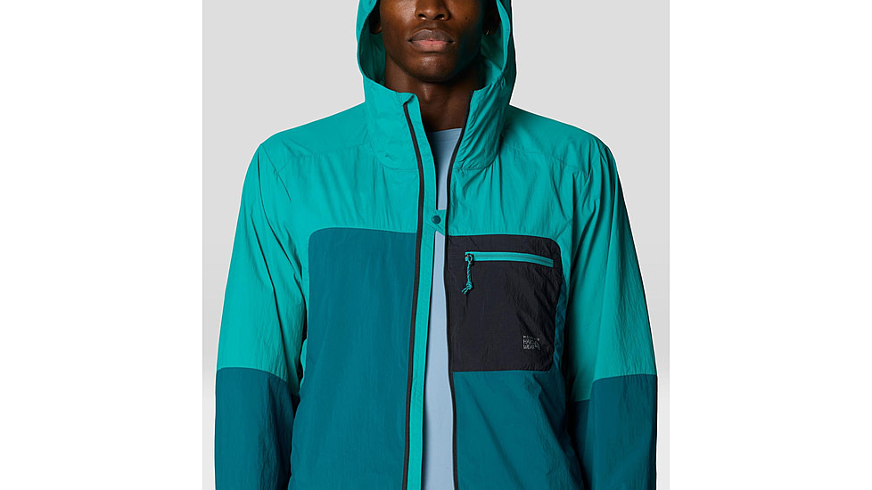 Mountain Hardwear Wind Veil Hooded Jacket - Mens