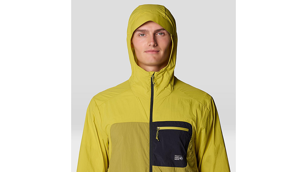 Mountain Hardwear Wind Veil Hooded Jacket - Mens
