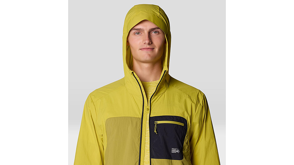 Mountain Hardwear Wind Veil Hooded Jacket - Mens