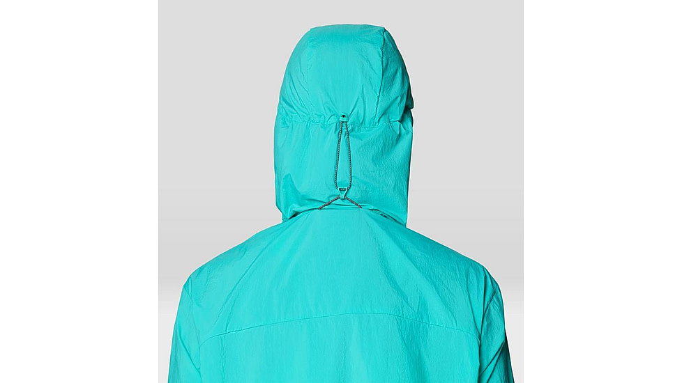 Mountain Hardwear Wind Veil Hooded Jacket - Women's, Aqua Marina, L, 2146771-354-L
