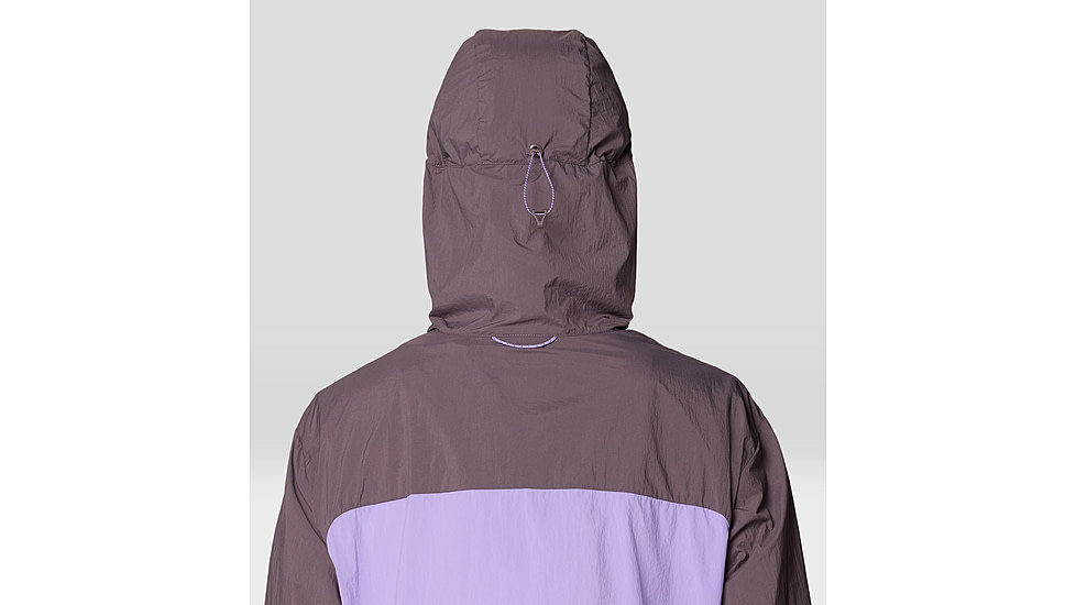 Mountain Hardwear Wind Veil Hooded Jacket - Women's, Purple Sage, Harbor Violet, Approaching, S, 2146771-574-S
