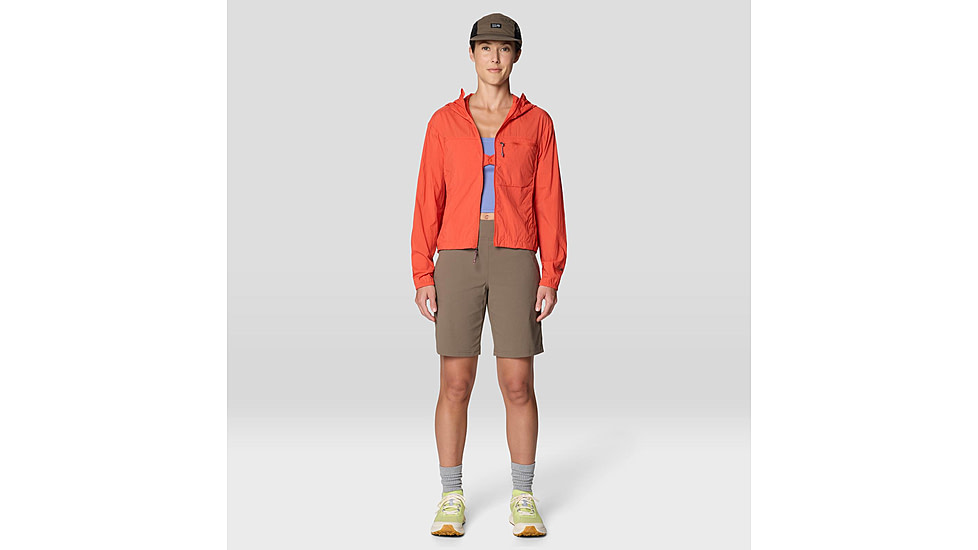 Mountain Hardwear Wind Veil Hooded Jacket - Women's, Aspect, S, 2146771-640-S