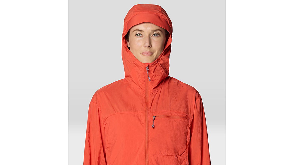 Mountain Hardwear Wind Veil Hooded Jacket - Women's, Aspect, S, 2146771-640-S