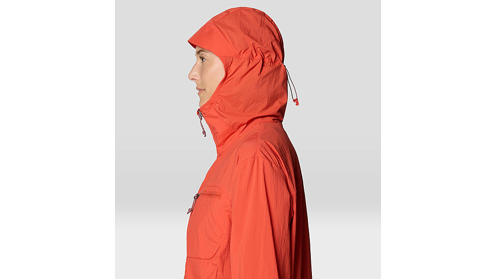 Mountain Hardwear Wind Veil Hooded Jacket - Women's, Aspect, S, 2146771-640-S
