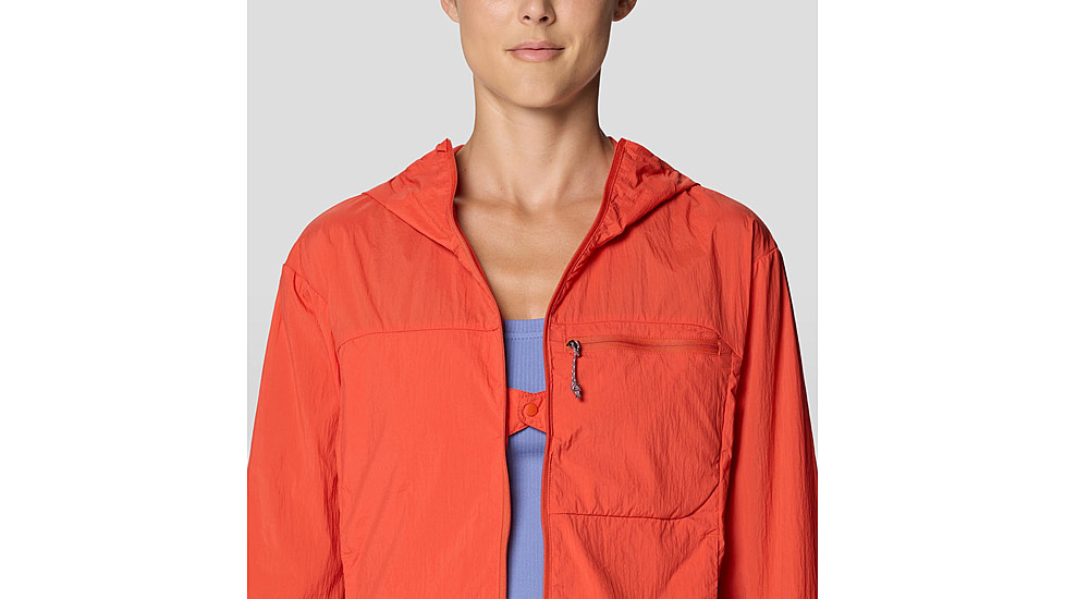 Mountain Hardwear Wind Veil Hooded Jacket - Women's, Aspect, S, 2146771-640-S