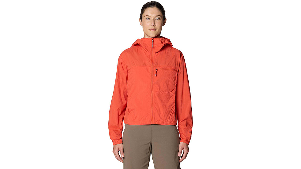 Mountain Hardwear Wind Veil Hooded Jacket - Women's, Aspect, S, 2146771-640-S