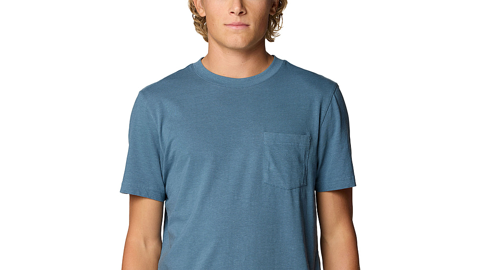 Mountain Hardwear On Edge Short Sleeve Shirt - Mens, Adriatic Blue, M, 190423016297