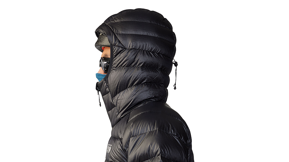 Mountain Hardwear Phantom Alpine Down Hooded Jacket - Mens, 010, M, 2092271-010-M