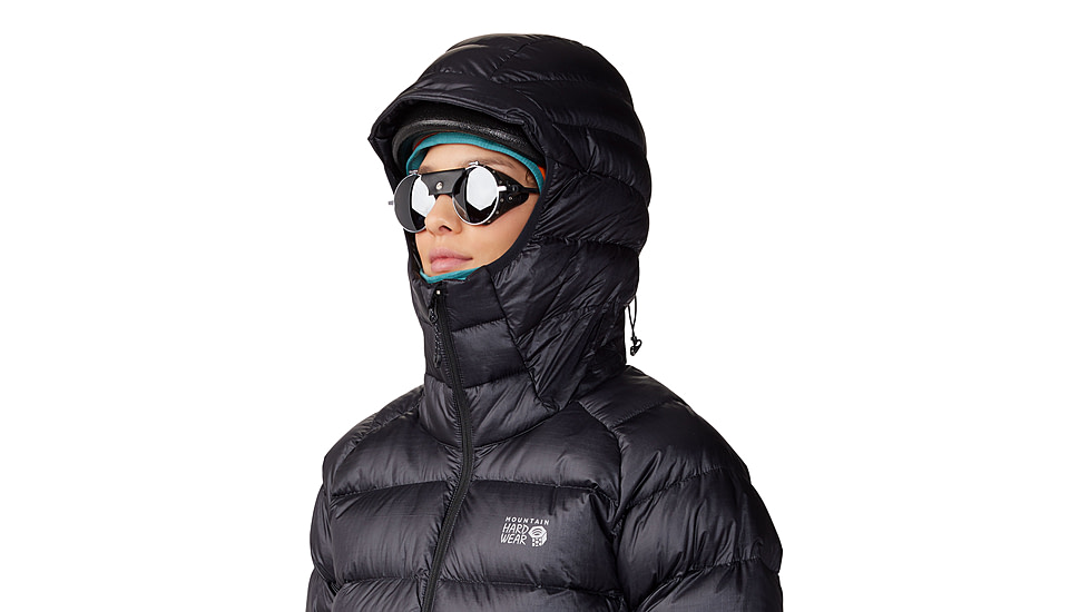 Mountain Hardwear Phantom Alpine Down Hooded Jacket - Womens, 010, S, 2092811-010-S