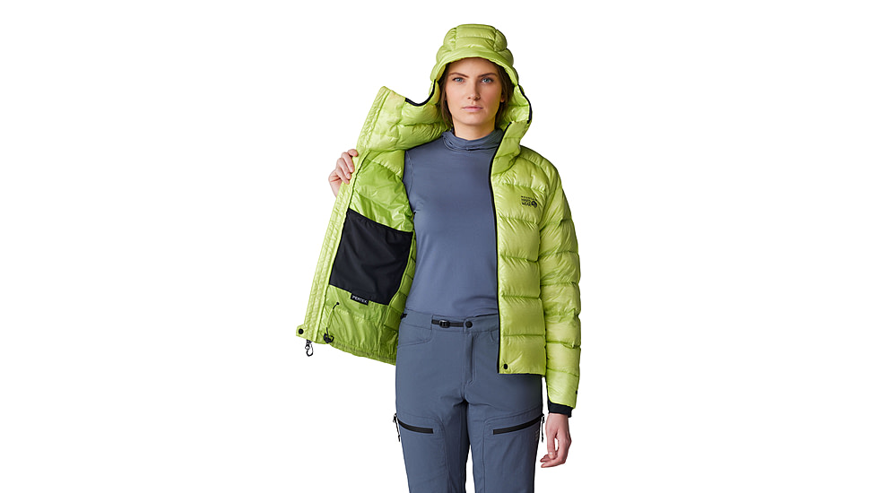 Mountain Hardwear Phantom Alpine Down Hooded Jacket - Womens, 378, S, 2092811-378-S