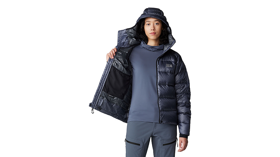 Mountain Hardwear Phantom Alpine Down Hooded Jacket - Womens, 417, XS, 2092811-417-XS