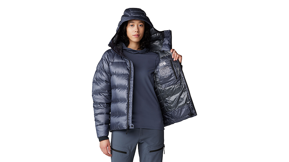 Mountain Hardwear Phantom Alpine Down Hooded Jacket - Womens, 417, XS, 2092811-417-XS