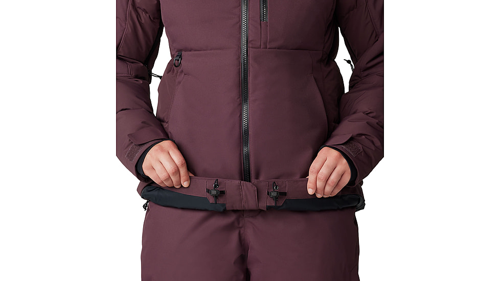 Mountain Hardwear Powder Maven Down Jacket - Womens, Blackberry, Small, 2092931513-S