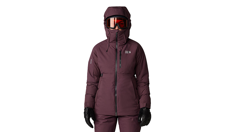 Mountain Hardwear Powder Maven Down Jacket - Womens, Blackberry, Small, 2092931513-S
