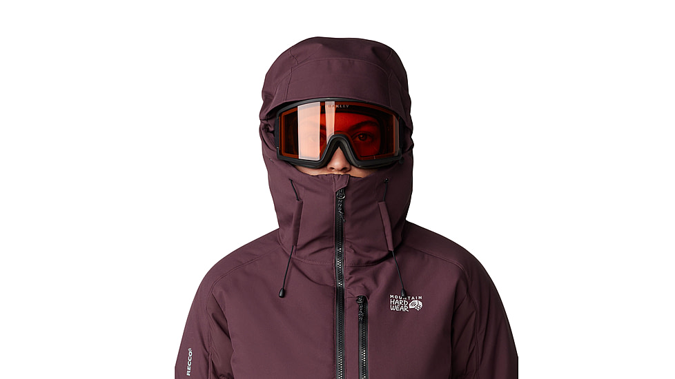 Mountain Hardwear Powder Maven Down Jacket - Womens, Blackberry, Small, 2092931513-S