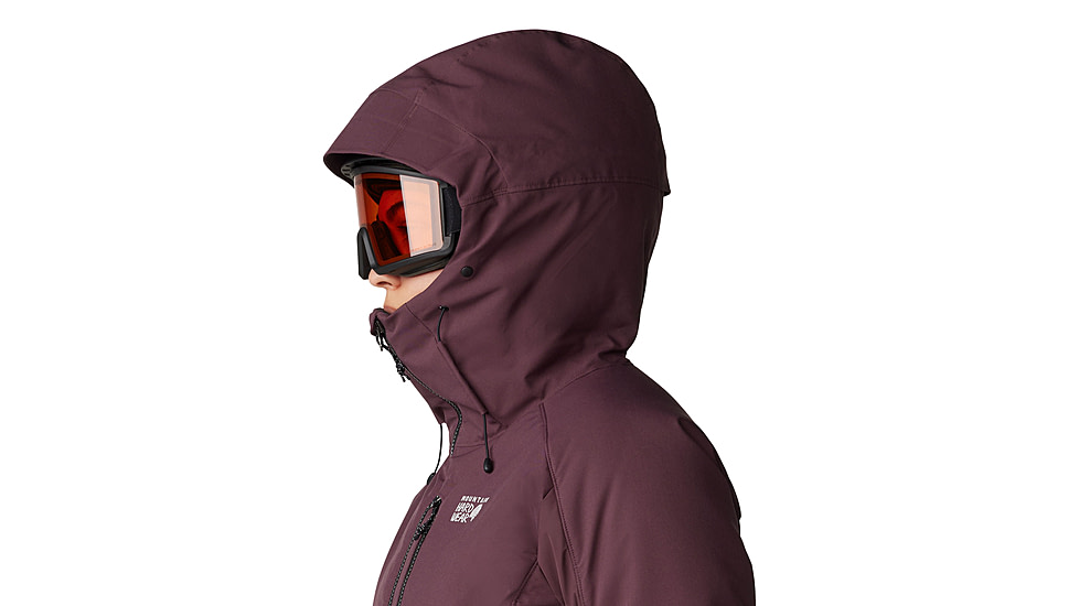Mountain Hardwear Powder Maven Down Jacket - Womens, Blackberry, Small, 2092931513-S