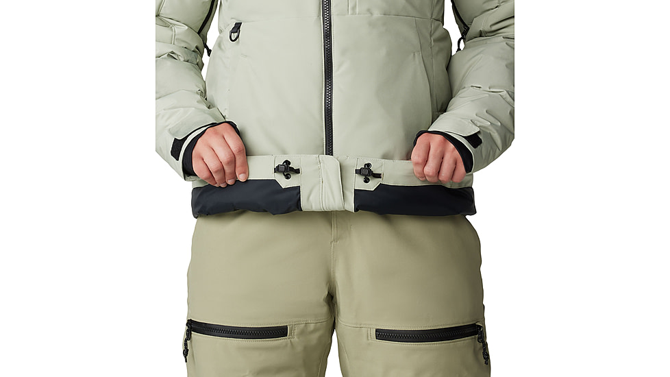 Mountain Hardwear Powder Maven Down Jacket - Womens, White Sage, Medium, 2092931342-M