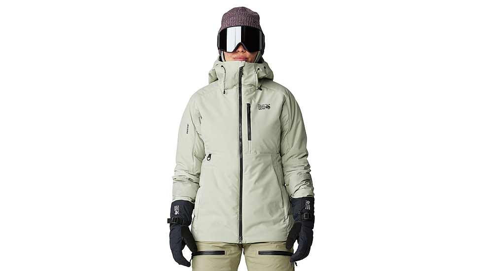 Mountain Hardwear Powder Maven Down Jacket - Womens, White Sage, Medium, 2092931342-M