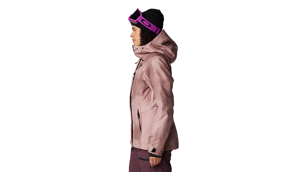 Mountain Hardwear Powder Maven Jacket - Womens, Smoky Quartz Vapors Print, Extra Large, 2092901643-XL