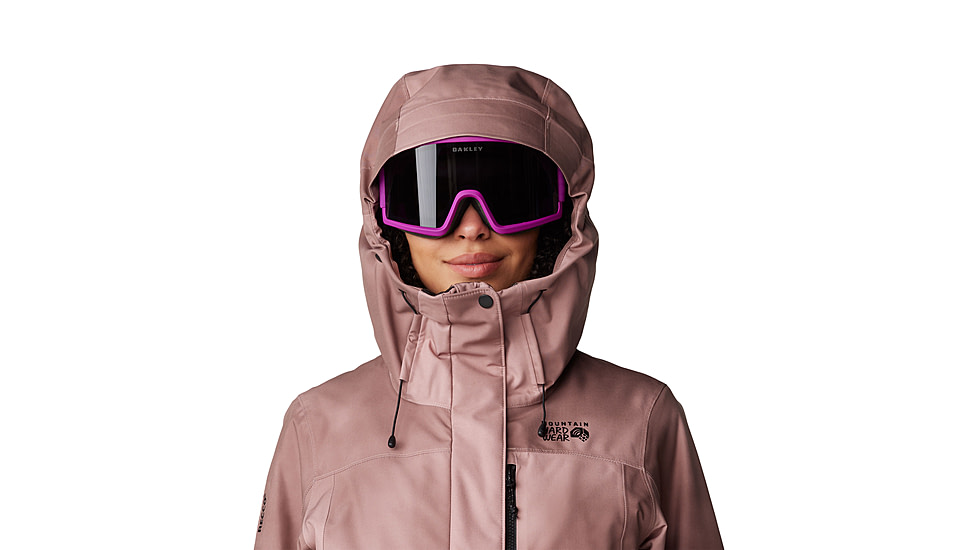 Mountain Hardwear Powder Maven Jacket - Womens, Smoky Quartz Vapors Print, Extra Large, 2092901643-XL