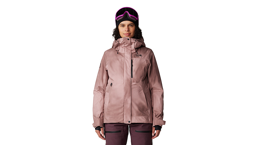 Mountain Hardwear Powder Maven Jacket - Womens, Smoky Quartz Vapors Print, Extra Large, 2092901643-XL