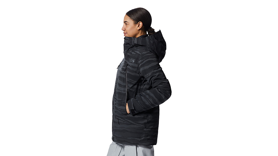 Mountain Hardwear Powder Quest Jacket - Womens, Black, Medium, 2004121010-Black-M