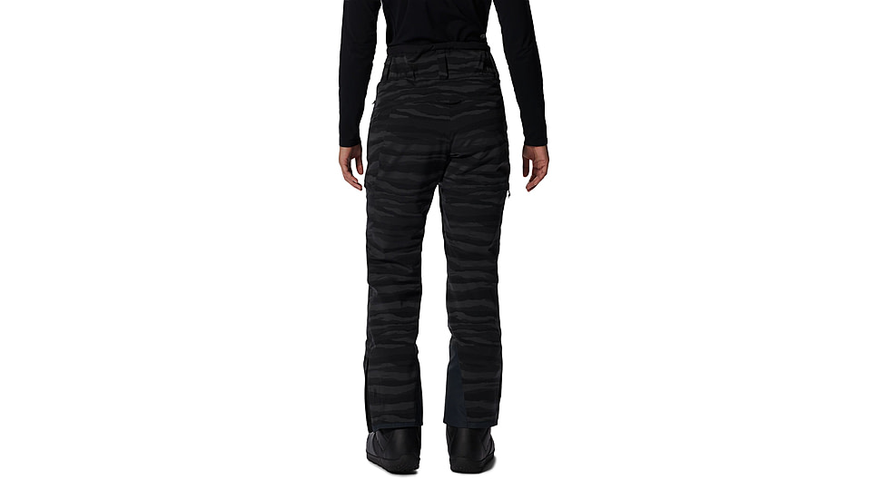 Mountain Hardwear Powder Quest Pant - Womens, Black, Medium, Regular, 2004131010-Black-M-R