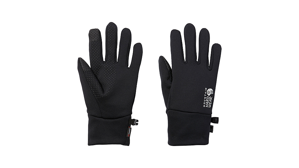 Mountain Hardwear Power Stretch Stimulus Glove, 010, XXS, 2015911-010-XXS
