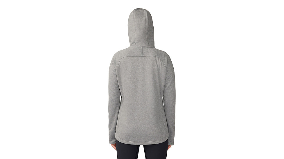 Mountain Hardwear Sendura Hoody - Womens, Foil Grey Heather, Extra Large, 2104861056-XL