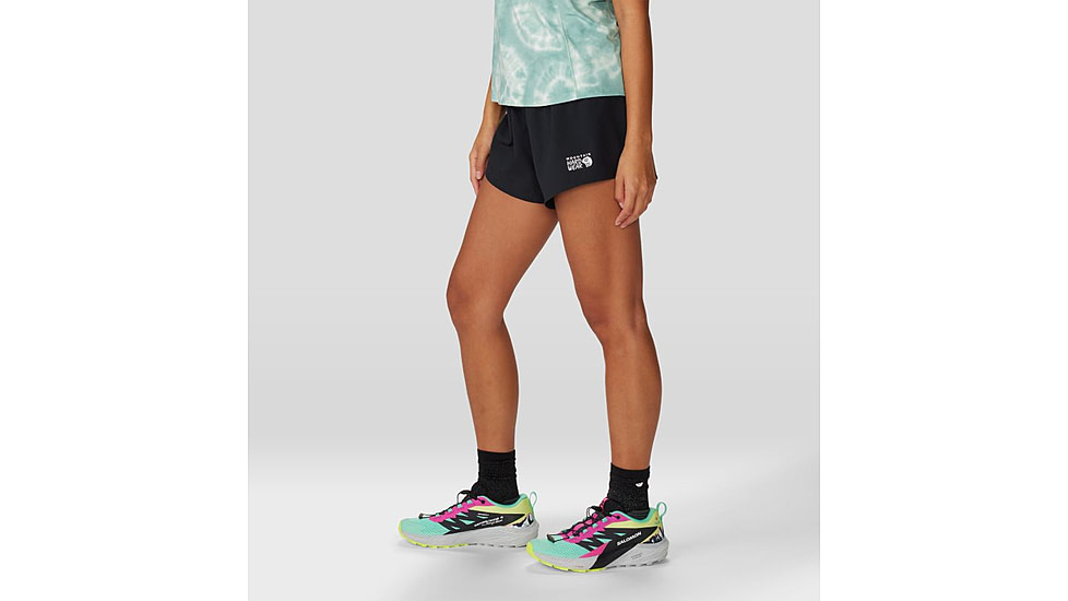 Mountain Hardwear Shade Lite Shorts - Womens, Black, Extra Large, 1986791010-XL