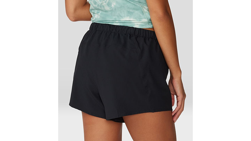 Mountain Hardwear Shade Lite Shorts - Womens, Black, Extra Large, 1986791010-XL