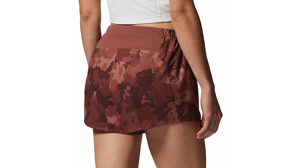 Mountain Hardwear Shade Lite Shorts - Womens, Clay Earth Pines Camo, Small, 1986791646-Co-S-R