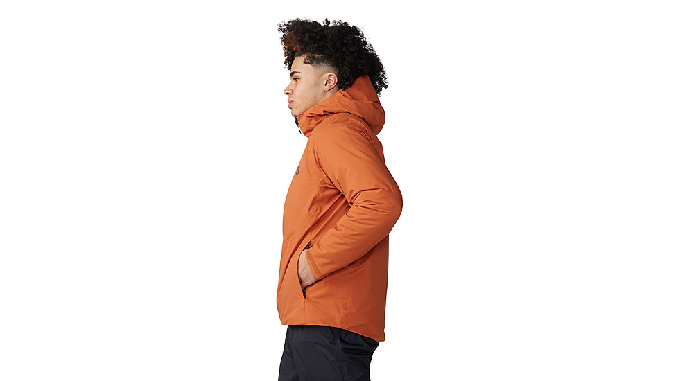 Mountain Hardwear Stretch Ozonic Insulated Jacket - Mens, Raw Carnelian, Large, 2092311859-L