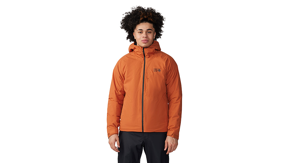 Mountain Hardwear Stretch Ozonic Insulated Jacket - Mens, Raw Carnelian, Large, 2092311859-L