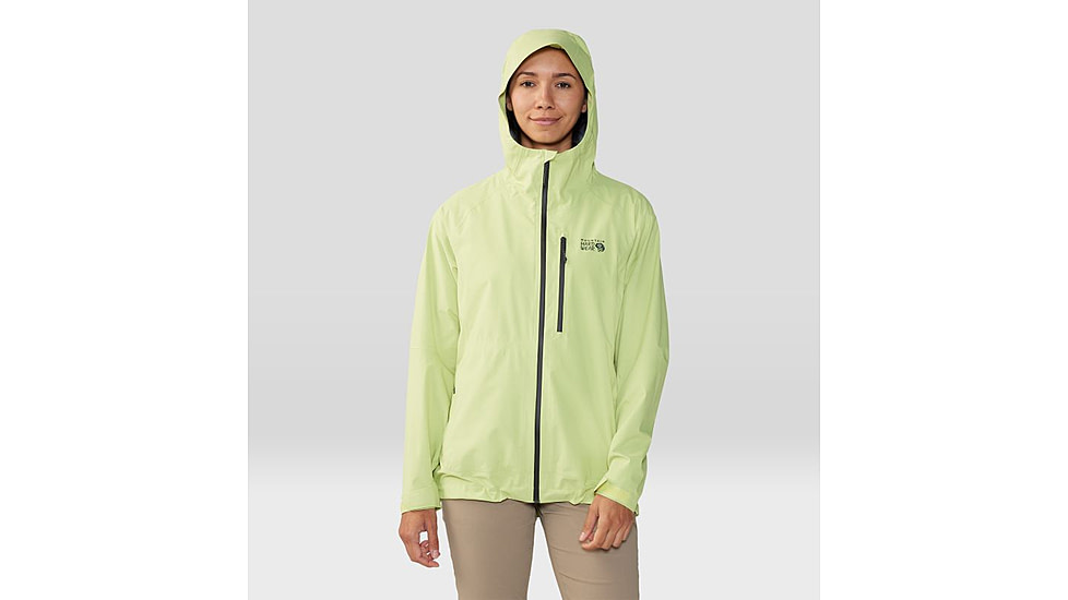 Mountain Hardwear Stretch Ozonic Jacket - Womens, Light Sun, Medium, 2093471383-M