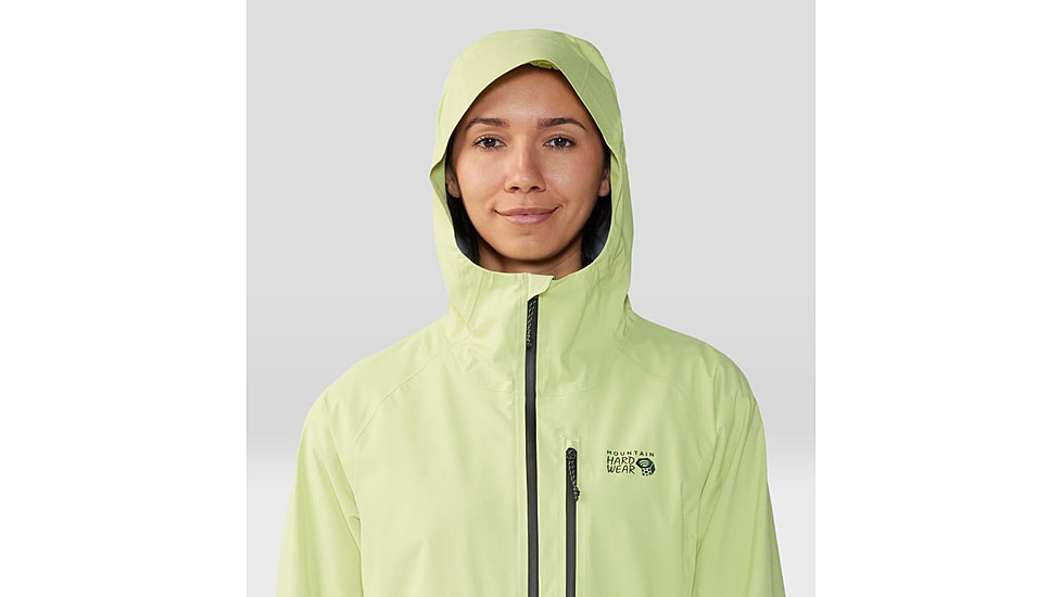 Mountain Hardwear Stretch Ozonic Jacket - Womens, Light Sun, Medium, 2093471383-M