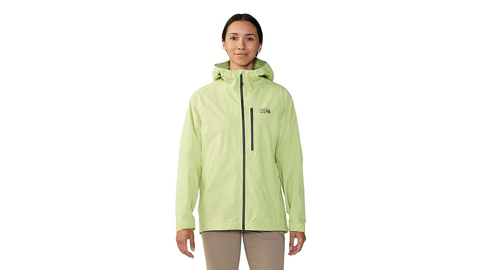 Mountain Hardwear Stretch Ozonic Jacket - Womens, Light Sun, Medium, 2093471383-M
