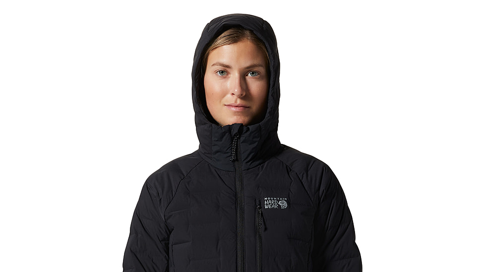 Mountain Hardwear Stretchdown Hoody - Women's, Black, S, 2104781-010-S