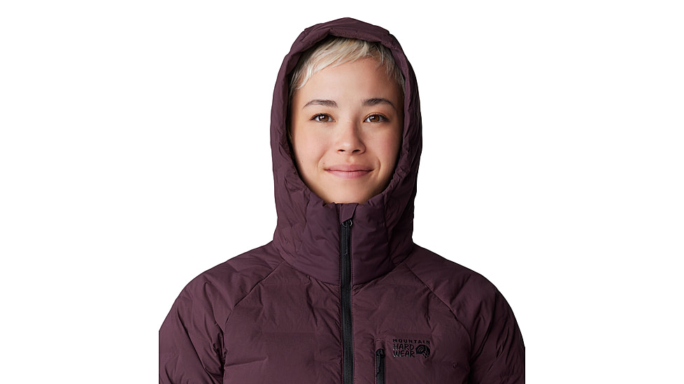 Mountain Hardwear Stretchdown Hoody - Women's, Blackberry, M, 2104781-513-M