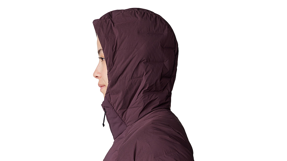 Mountain Hardwear Stretchdown Hoody - Women's, Blackberry, M, 2104781-513-M