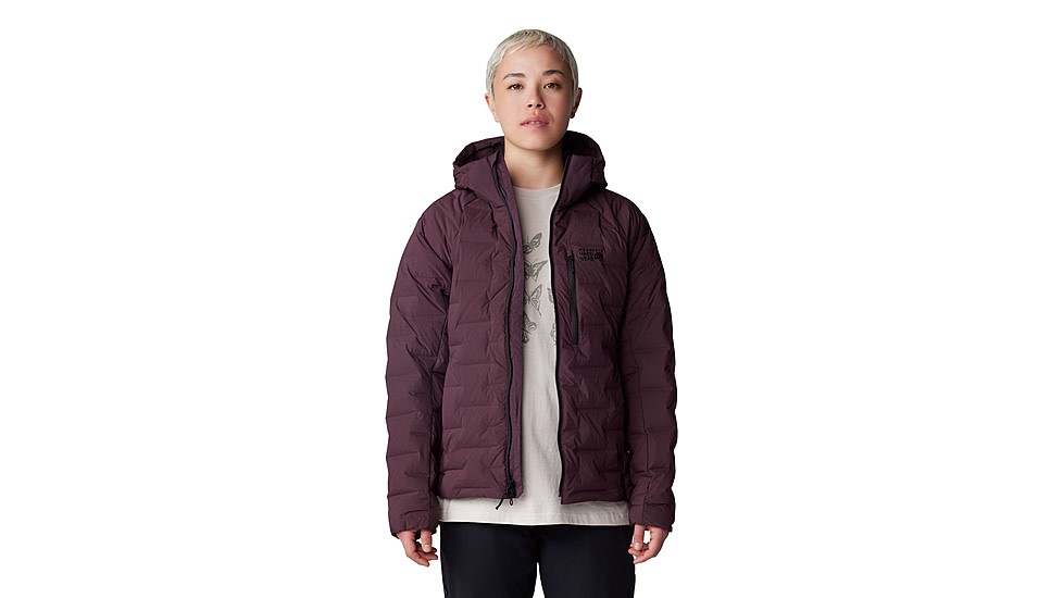Mountain Hardwear Stretchdown Hoody - Women's, Blackberry, M, 2104781-513-M