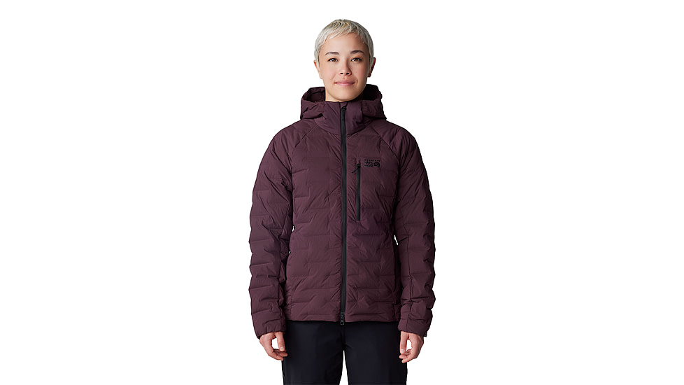 Mountain Hardwear Stretchdown Hoody - Women's, Blackberry, M, 2104781-513-M