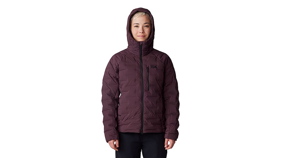 Mountain Hardwear Stretchdown Hoody - Women's, Blackberry, M, 2104781-513-M